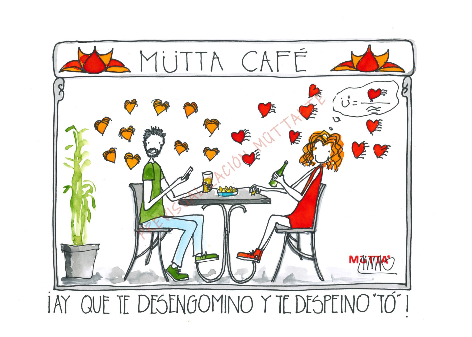 Me despeino en Mütta Café