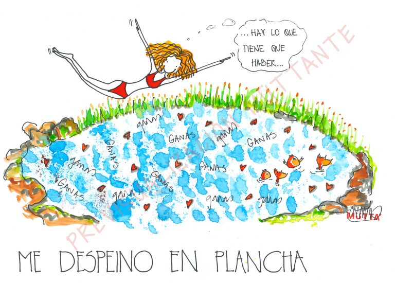 Despeinada me tiro en plancha