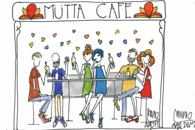 El amor está en el aire | Mütta Café - Láminas para despeinarse